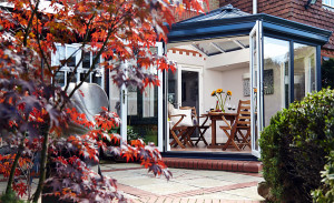 Dual Anthracite Grey uPVC orangery by Anglian Home Improvements myglazing ggf