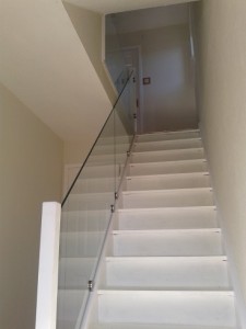 staircase balustrade all glass and glazing myglazing ggf uk
