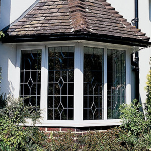 bay casement windows with lead lining