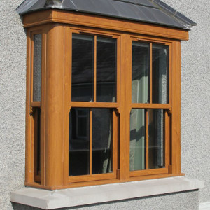wooden sash windows