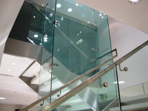 glass balustrade staircase peterlee myglazing ggf