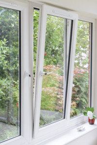 white upvc tilt turn window anglian home improvements garden glass myglazing ggf