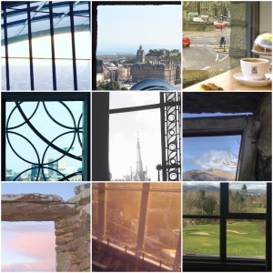 window with a view entries collage including view from walkie talkie building london