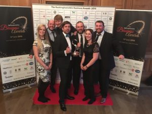 The Window Film Company awarded 'Excellence in Customer Service' at the Bucks Business Awards