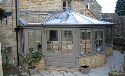 t shaped conservatory by anglian home improvements
